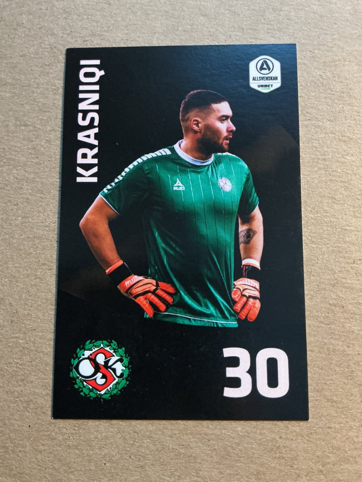 Mergim Krasniqi, Sweden 🇸🇪 Örebro SK 2021/22 hand signed - Autographs-World