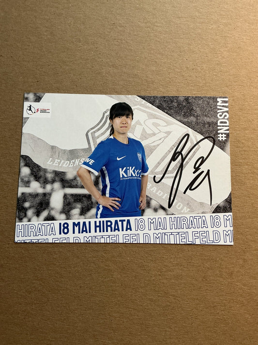 Mia Hirata, Japan 🇯🇵 SV Meppen 2022/23 hand signed - Autographs-World
