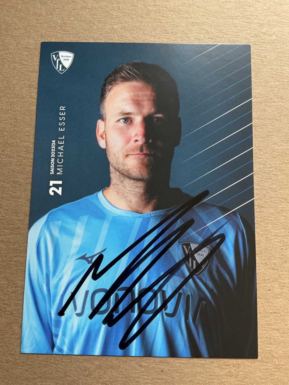 Michael Esser, Germany 🇩🇪 VfL Bochum 2023/24 hand signed - Autographs-World