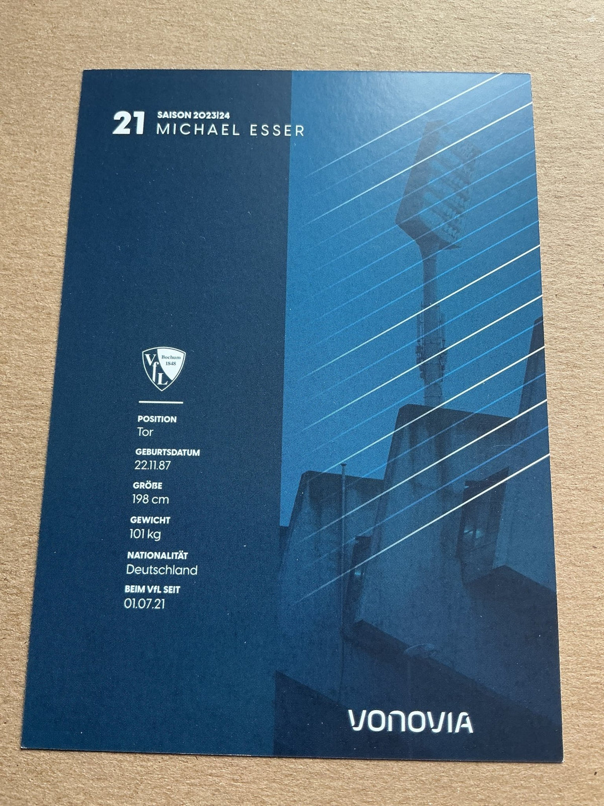 Michael Esser, Germany 🇩🇪 VfL Bochum 2023/24 hand signed - Autographs-World