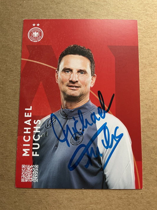Michael Fuchs, Germany 🇩🇪 Summer Olympics 2024 hand signed - Autographs-World