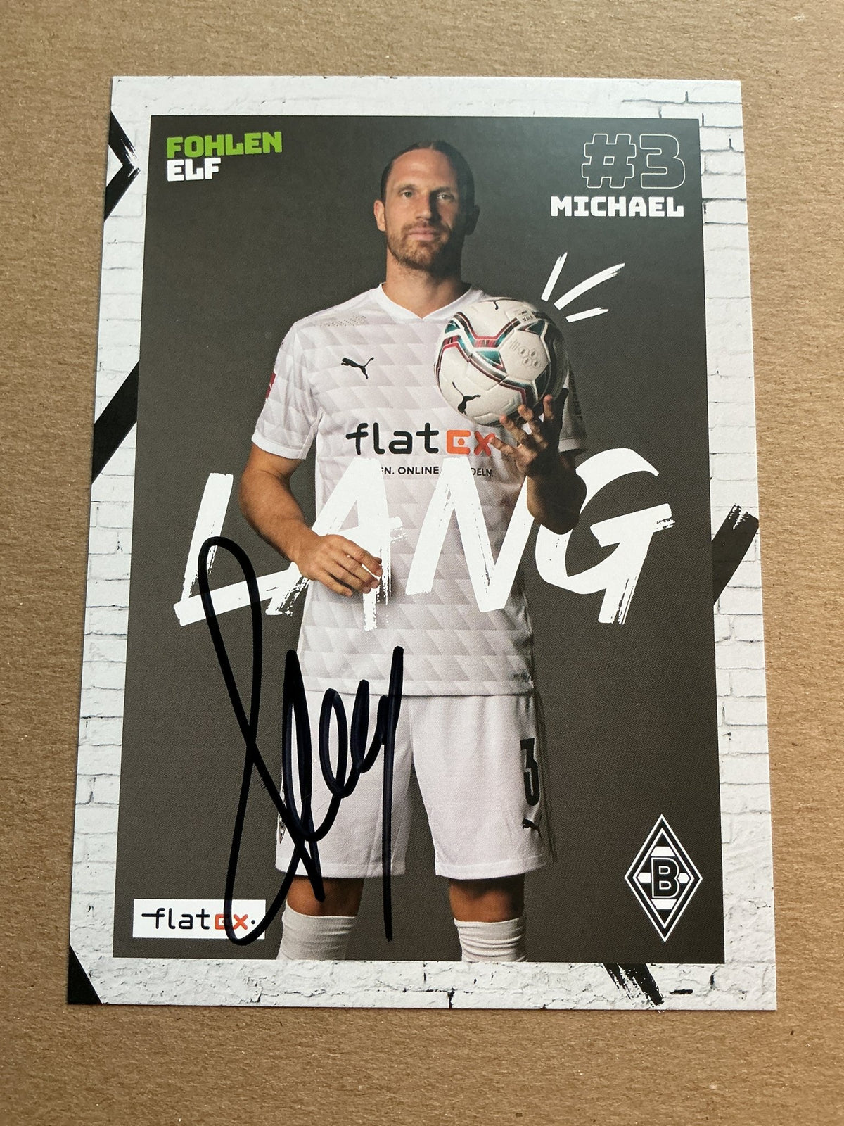 Michael Lang, Switzerland 🇨🇭 Borussia Mönchengladbach 2020/21 hand signed - Autographs-World