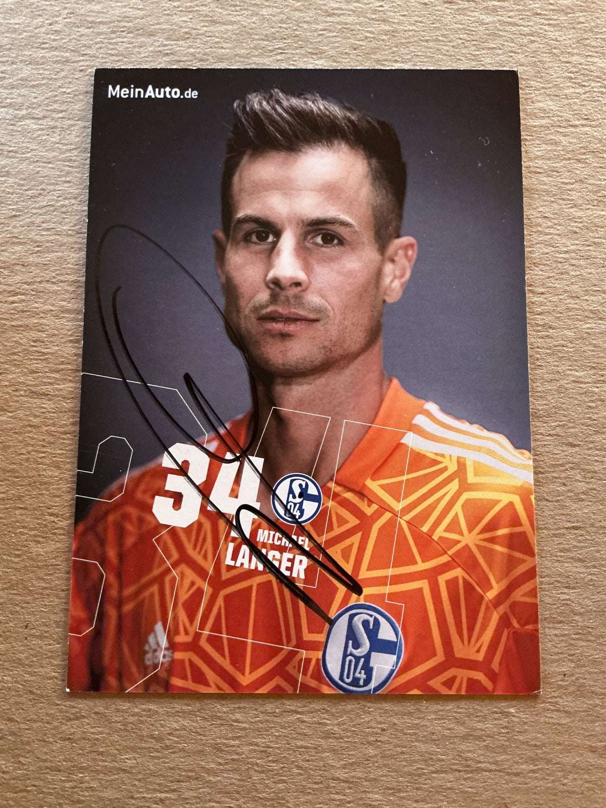 Michael Langer, Austria 🇦🇹 FC Schalke 04 2022/23 hand signed - Autographs-World