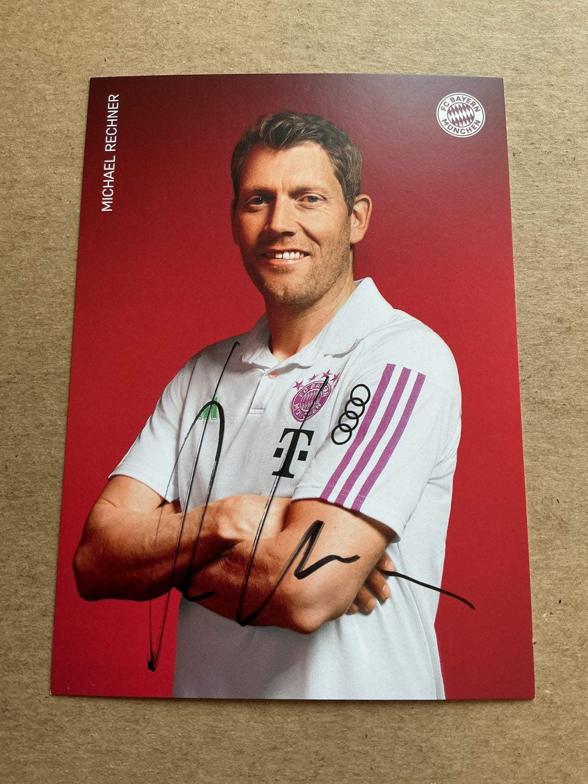 Michael Rechner, Germany 🇩🇪 FC Bayern München 2023/24 hand signed - Autographs-World