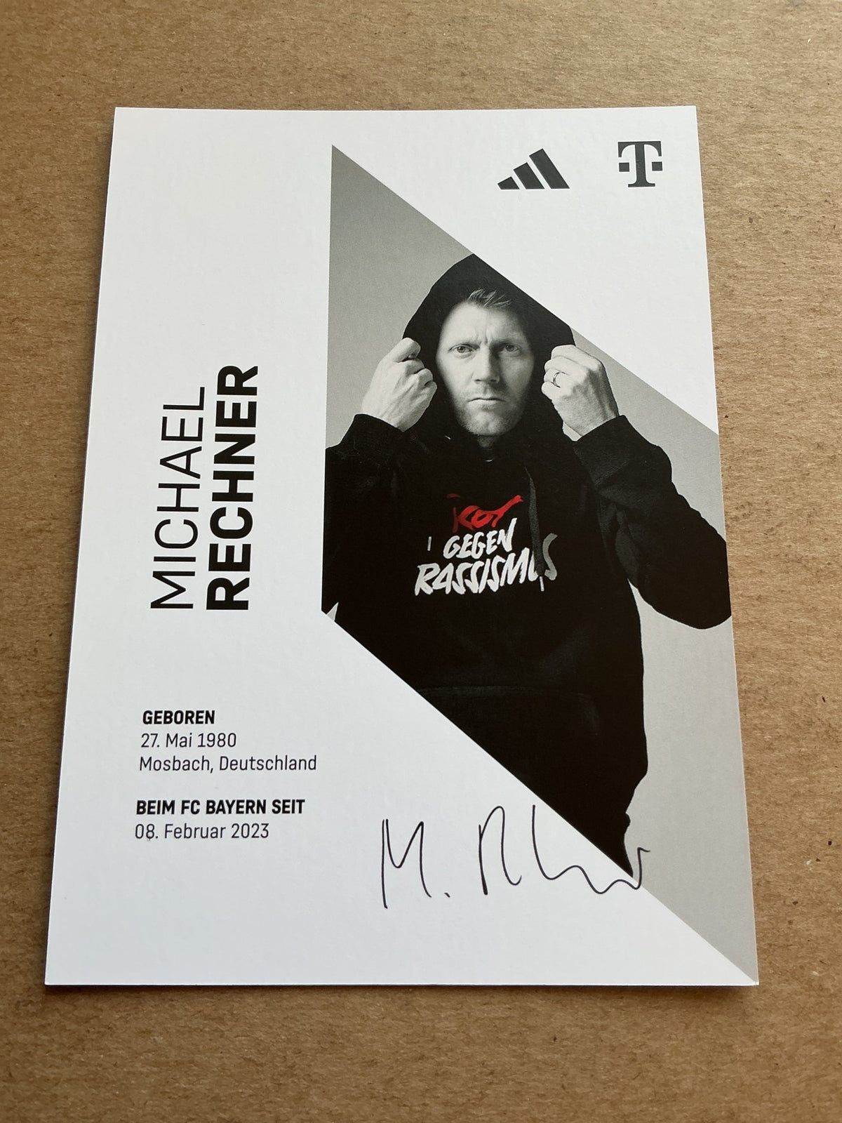 Michael Rechner, Germany 🇩🇪 FC Bayern München 2023/24 hand signed - Autographs-World