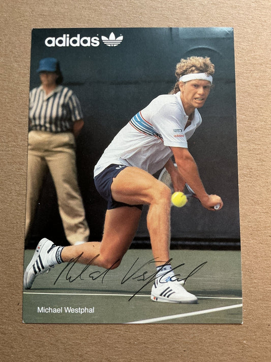 Michael Westphal, Germany 🇩🇪 Tennis Sports hand signed - Autographs-World