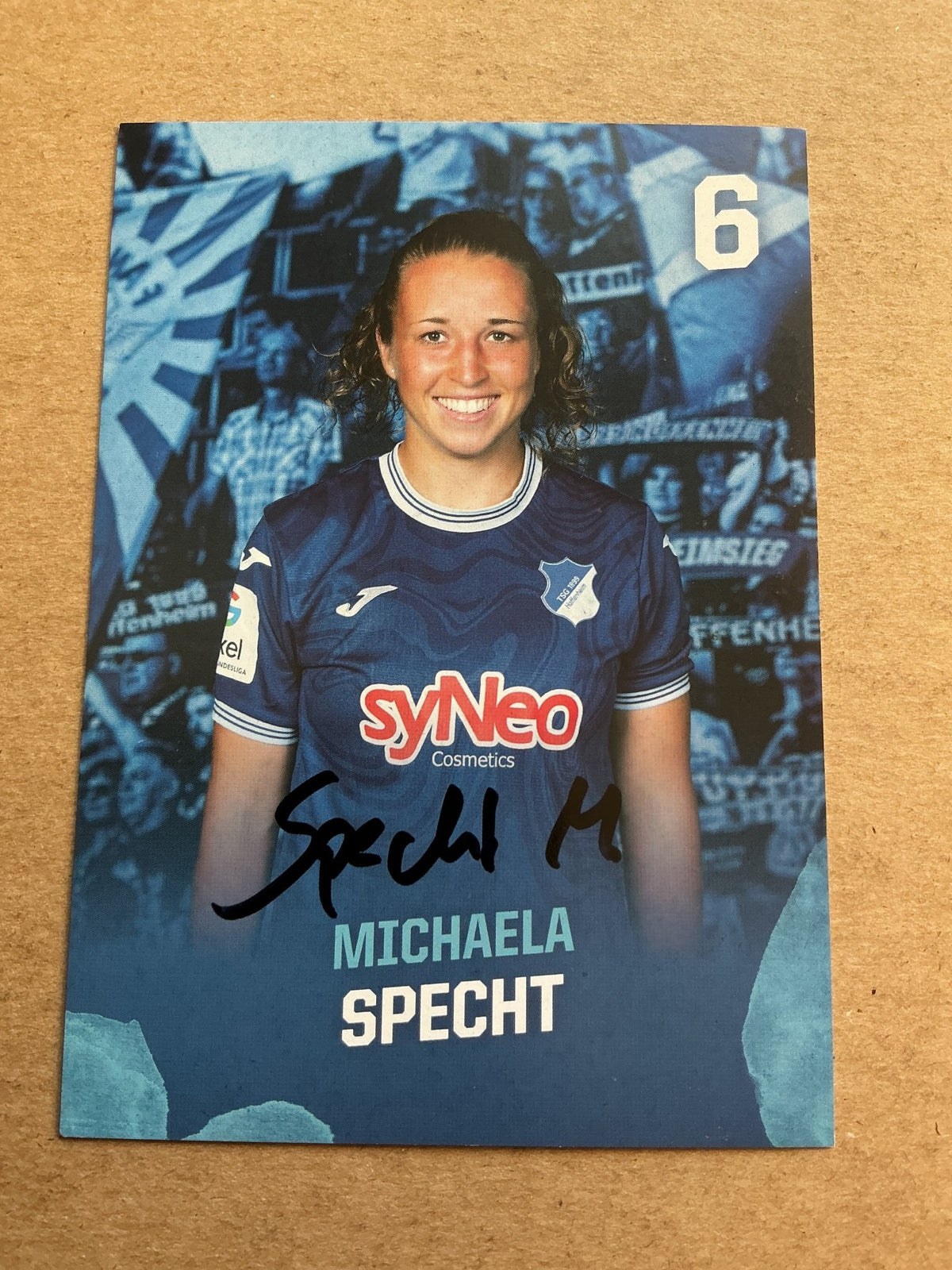 Michaela Specht, Germany 🇩🇪 TSG Hoffenheim 1899 2023/24 hand signed - Autographs-World