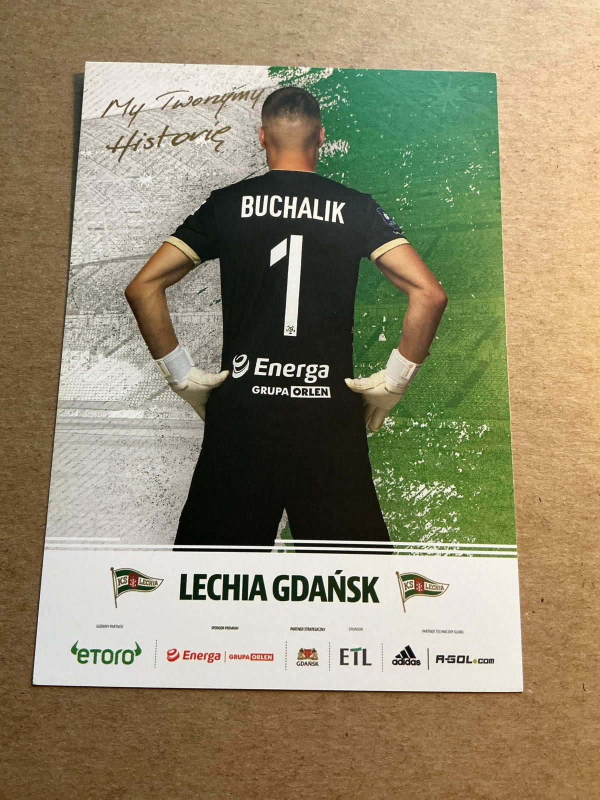 Michał Buchalik, Poland 🇵🇱 Lechia Gdansk 2022/23 hand signed - Autographs-World