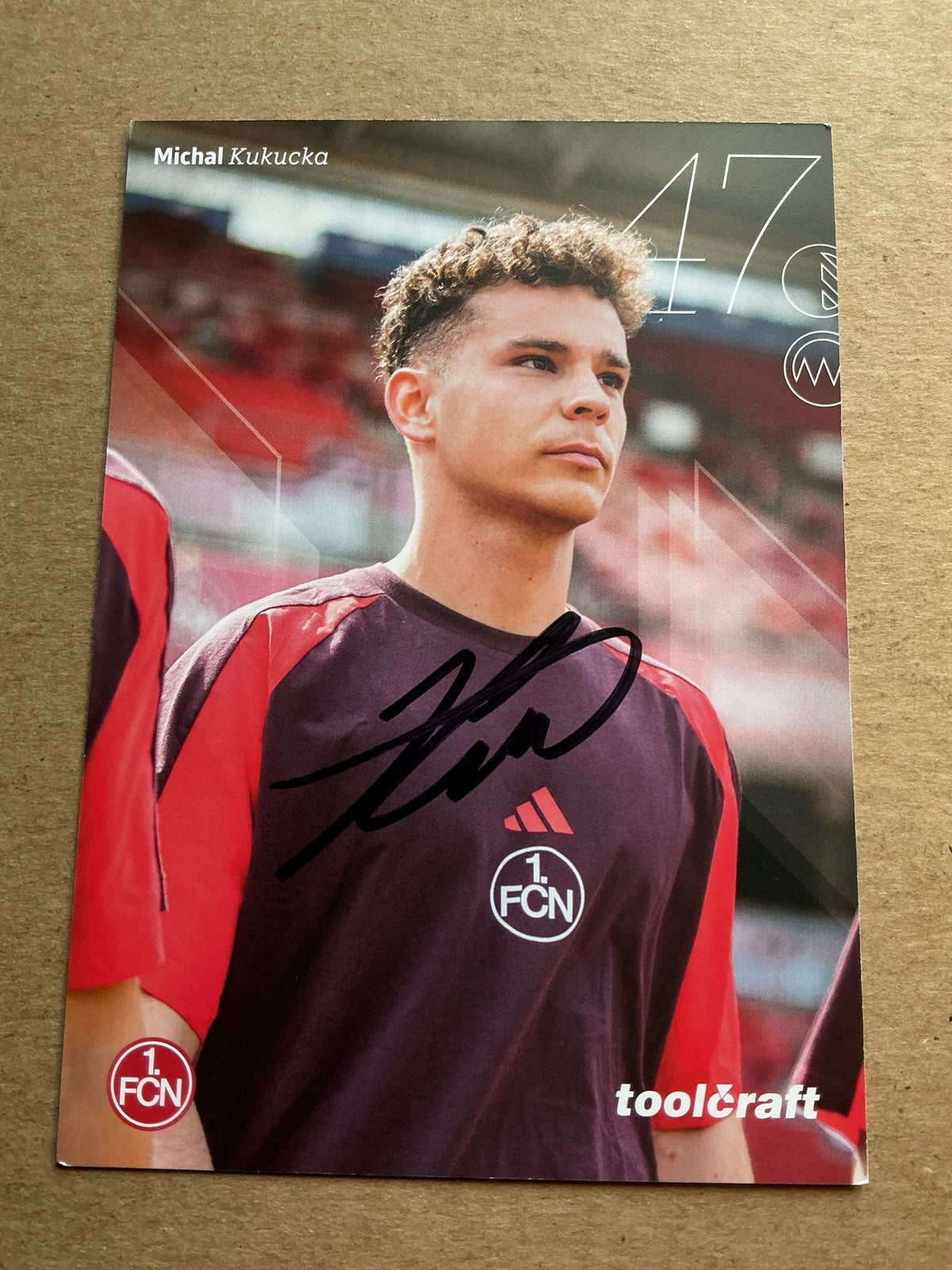 Michal Kukucka, Slovakia 🇸🇰 1.FC Nürnberg 2025/26 hand signed - Autographs-World