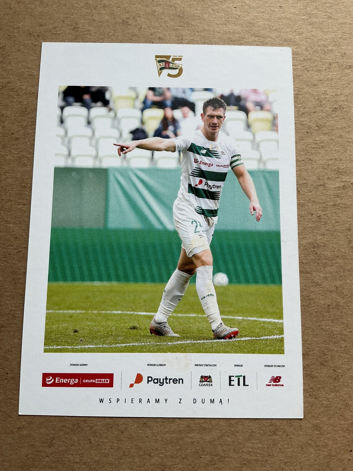 Michał Nalepa, Poland 🇵🇱 Lechia Gdansk 2020/21 hand signed - Autographs-World