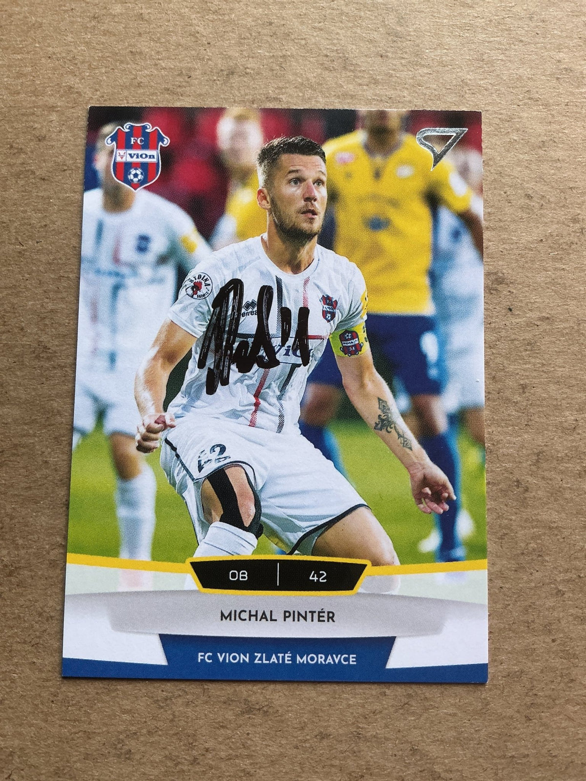 Michal Pintér, Slovakia 🇸🇰 FC ViOn Zlaté Moravce 2020/21 hand signed - Autographs-World