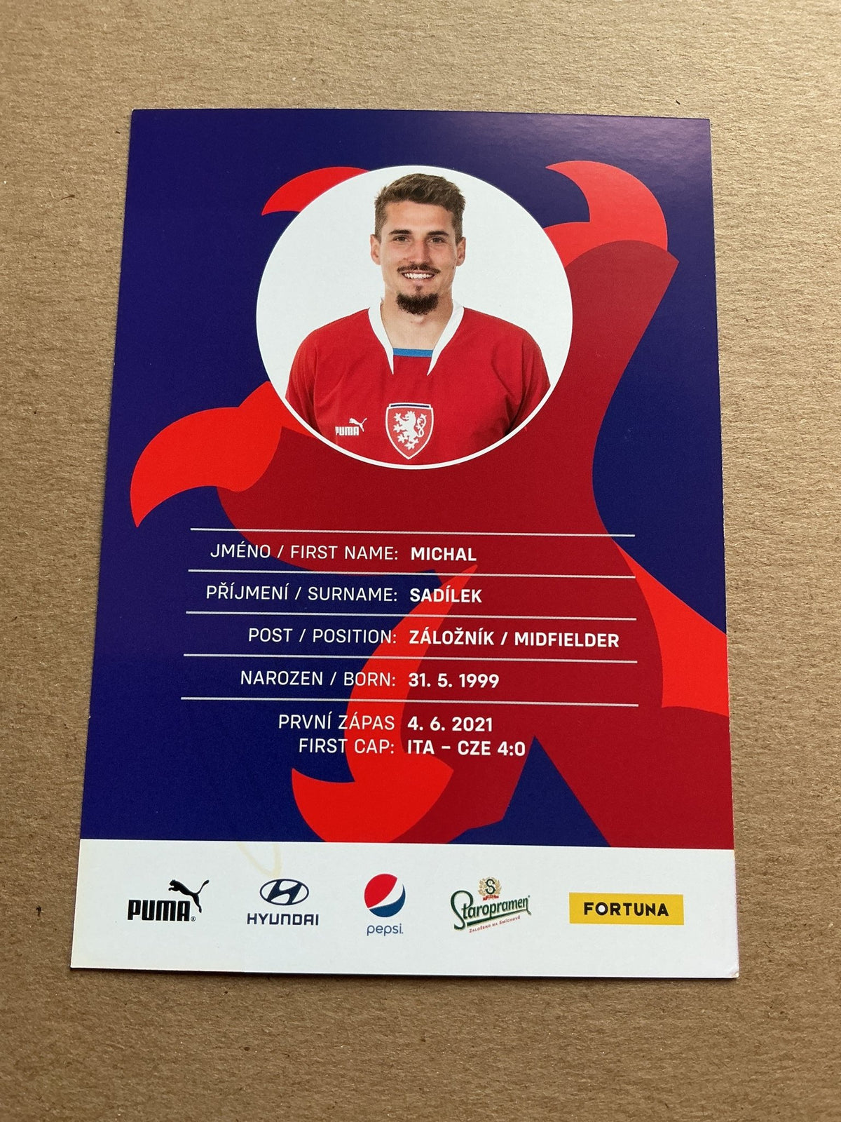 Michal Sadílek, Czech Republic 🇨🇿 2023 FC Twente hand signed - Autographs-World