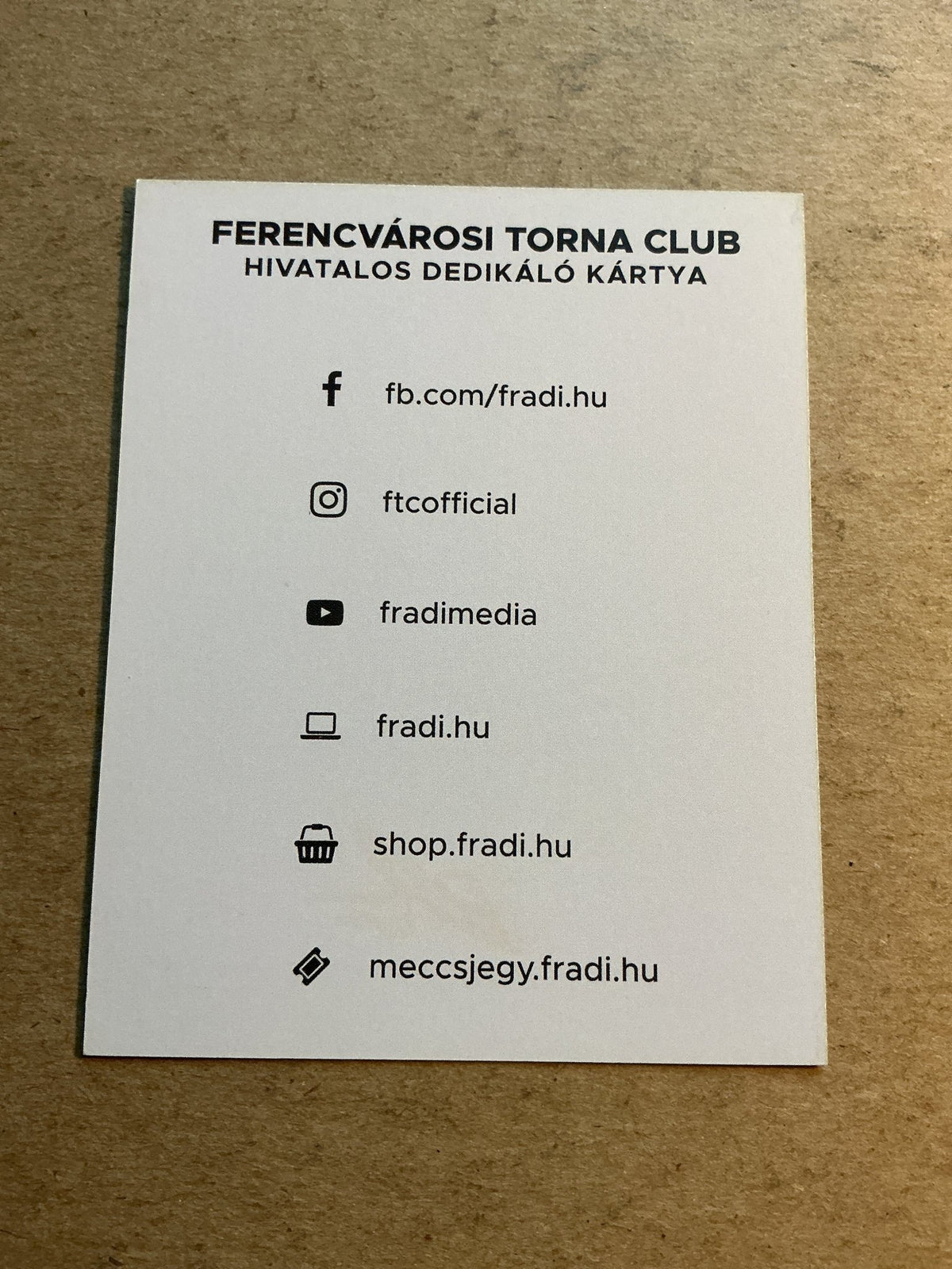 Miha Blažič, Slovenia 🇸🇮 Ferencvaros TC 2021/22 hand signed - Autographs-World