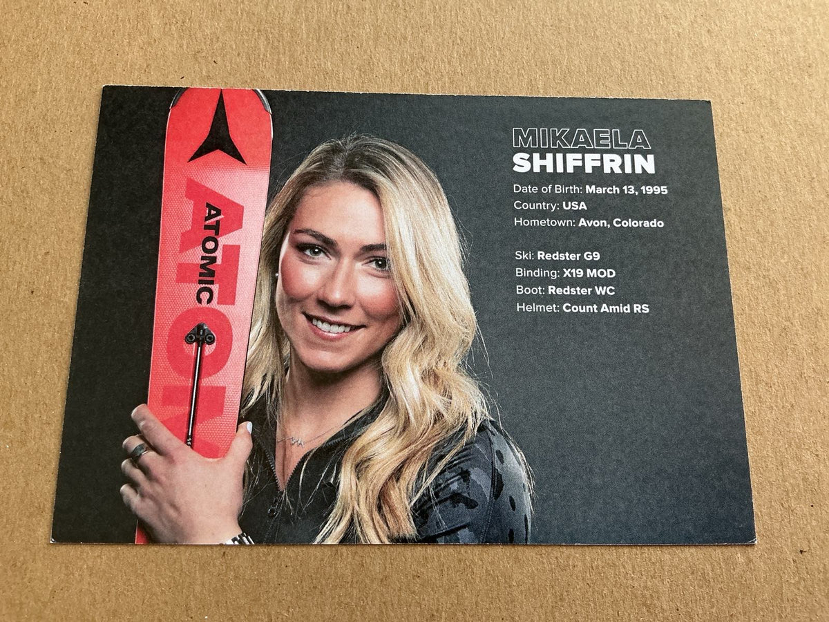 Mikaela Shiffrin, USA 🇺🇸 Alpine Winter 2022/23 hand signed - Autographs-World