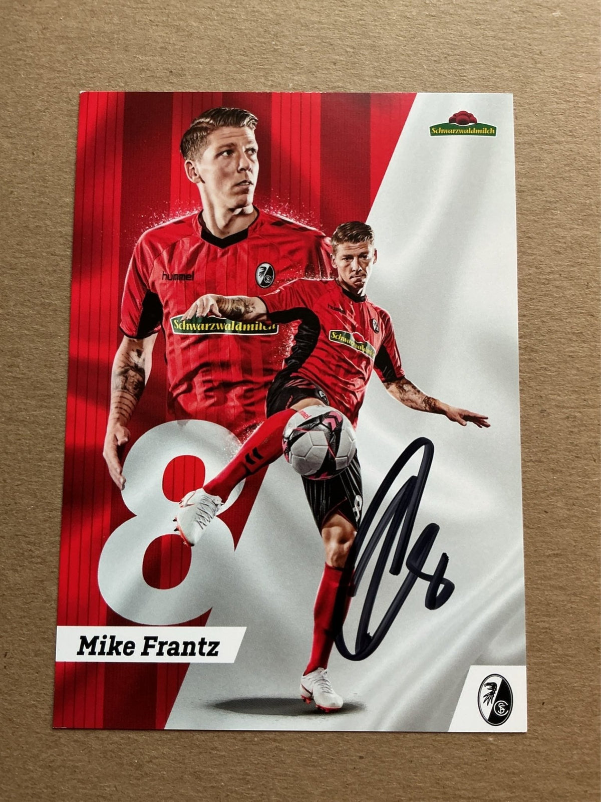 Mike Frantz, Germany 🇩🇪 SC Freiburg 2018/19 hand signed - Autographs-World