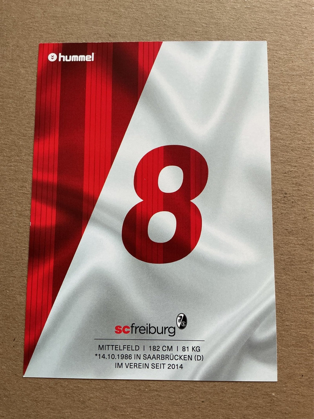 Mike Frantz, Germany 🇩🇪 SC Freiburg 2018/19 hand signed - Autographs-World