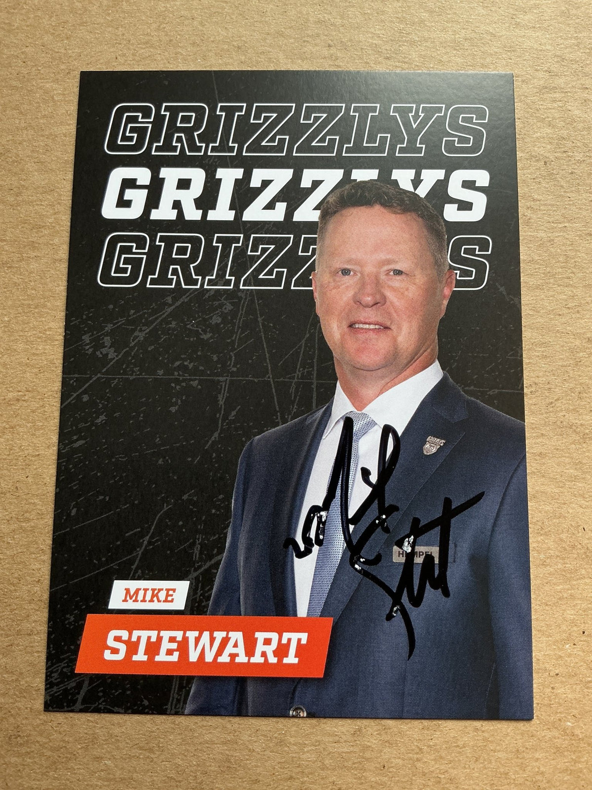 Mike Stewart, Canada 🇨🇦 Grizzlys Wolfsburg 2024/25 hand signed - Autographs-World