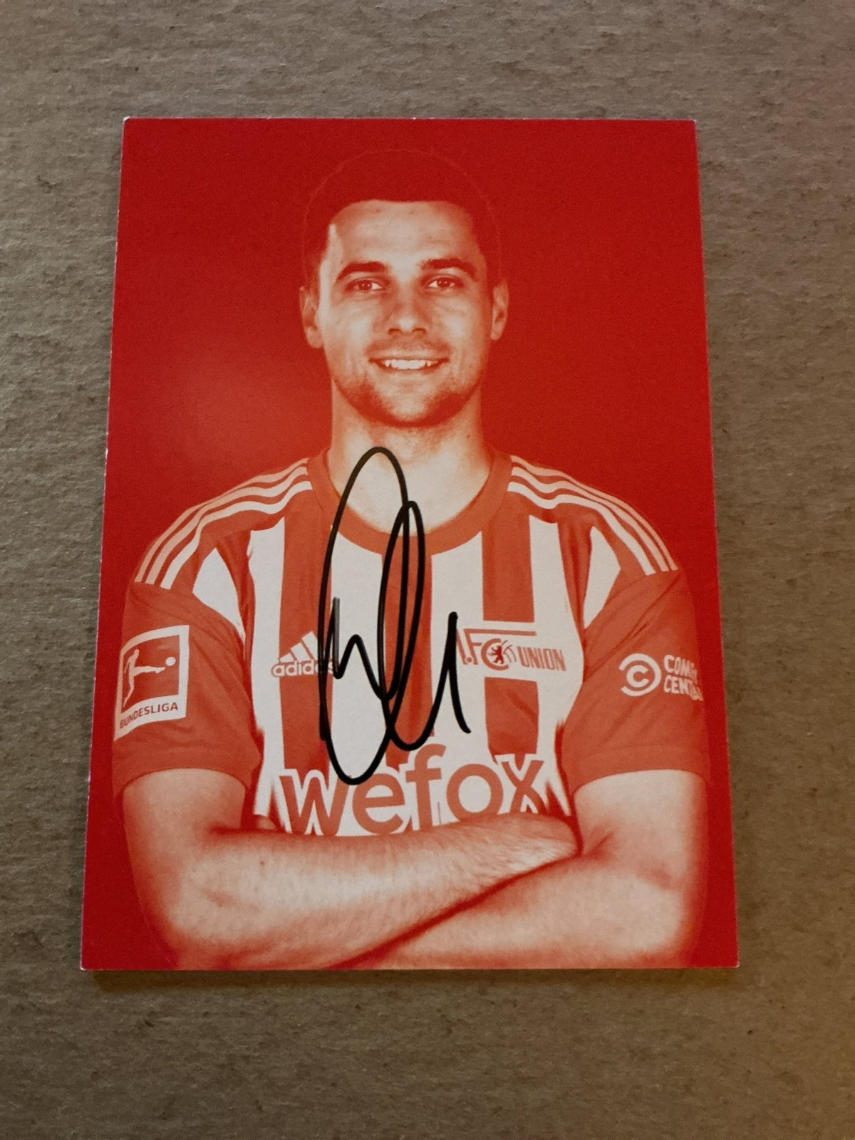 Miloš Pantović, Germany 🇩🇪 1.FC Union Berlin 2022/23 hand signed - Autographs-World