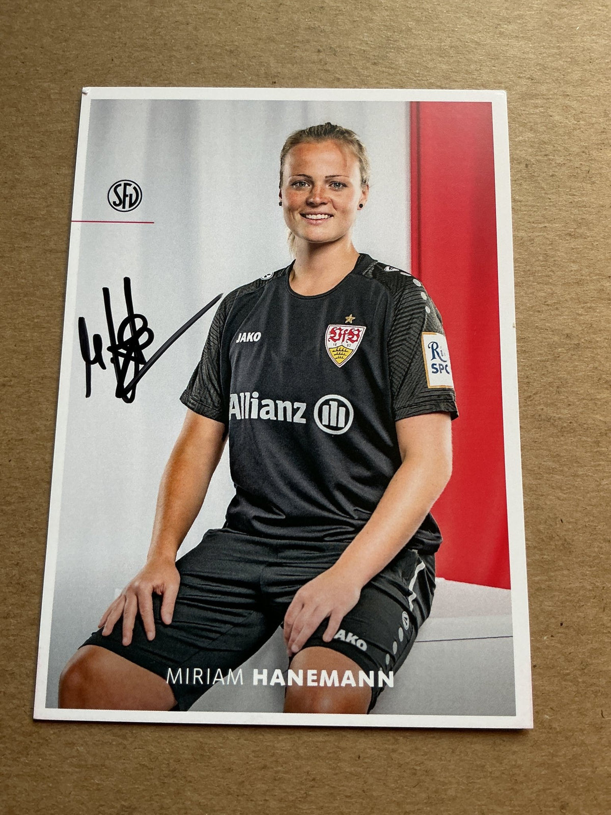 Miriam Hanemann, Germany 🇩🇪 VfB Stuttgart 2024/25 hand signed - Autographs-World