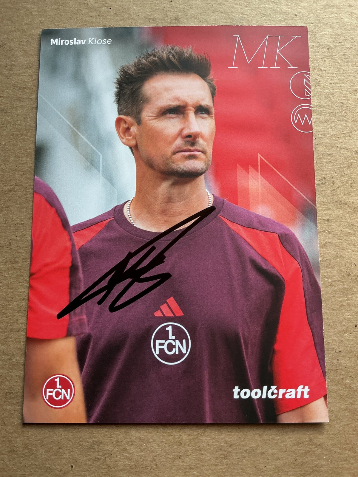 Miroslav Klose, Germany 🇩🇪 1.FC Nürnberg 2025/26 hand signed - Autographs-World