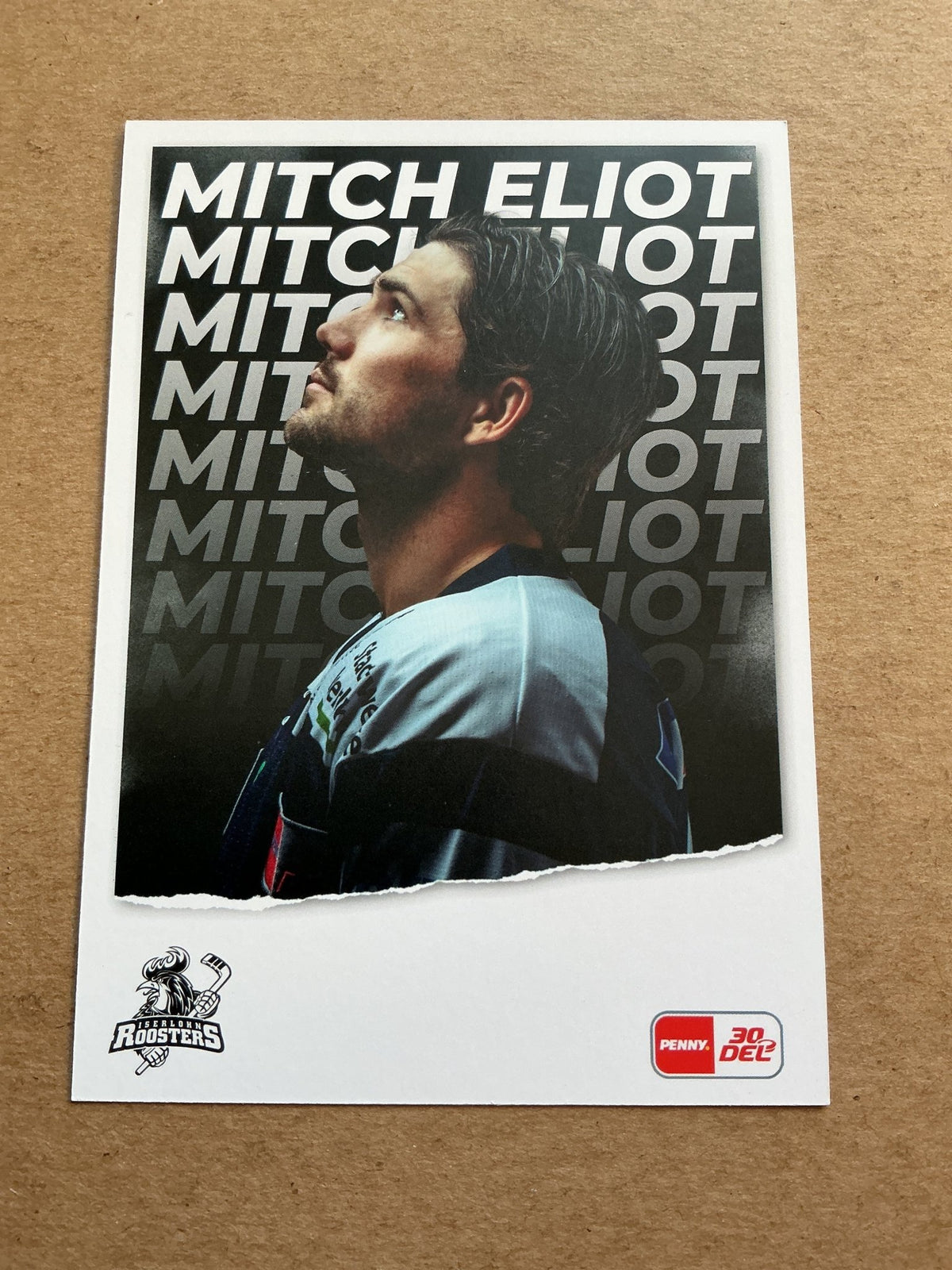 Mitch Eliot, USA 🇺🇸 Iserlohn Roosters 2023/24 hand signed - Autographs-World