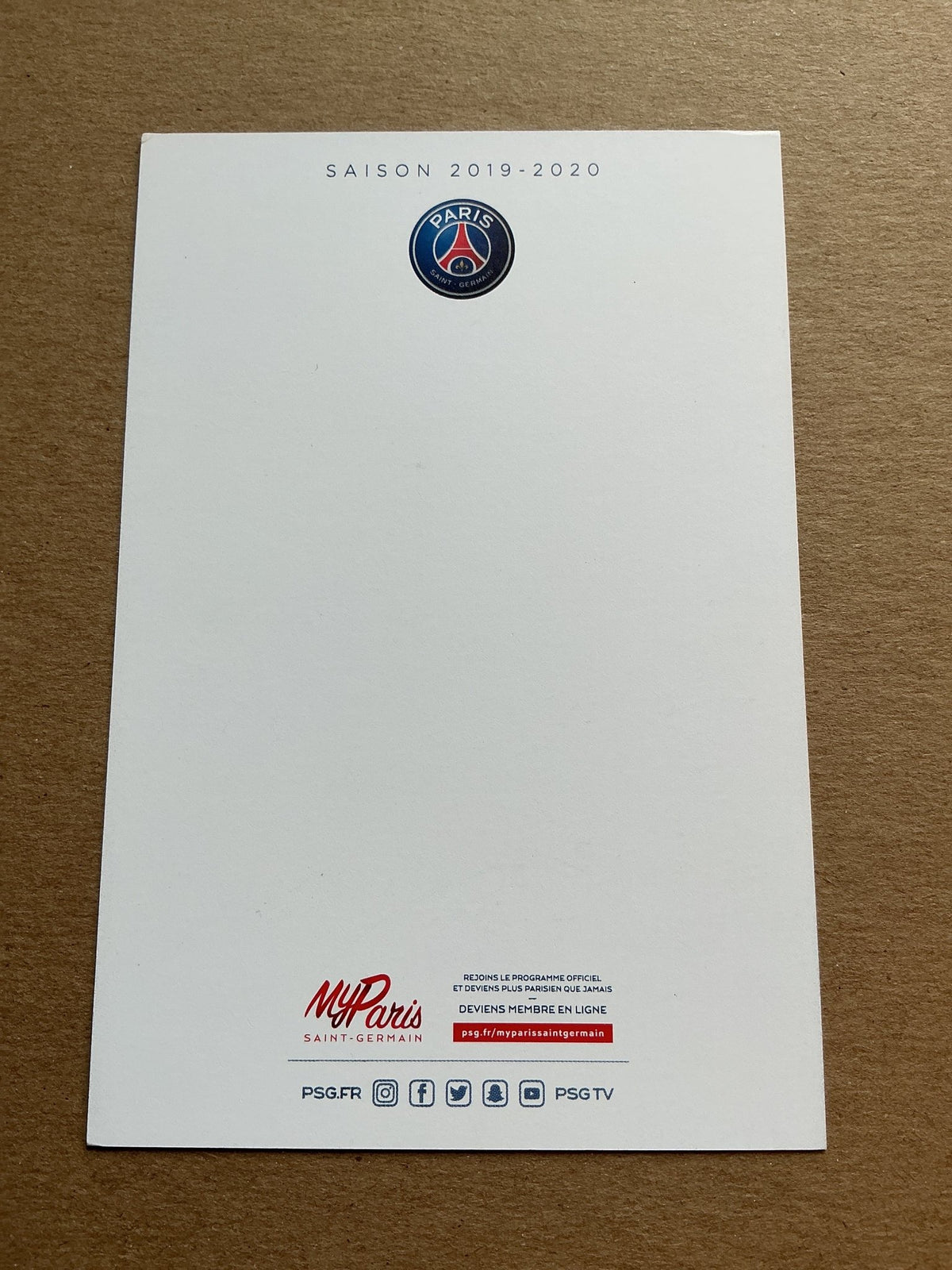 Mitchel Bakker, Netherlands 🇳🇱 Paris Saint-Germain 2019/20 hand signed - Autographs-World