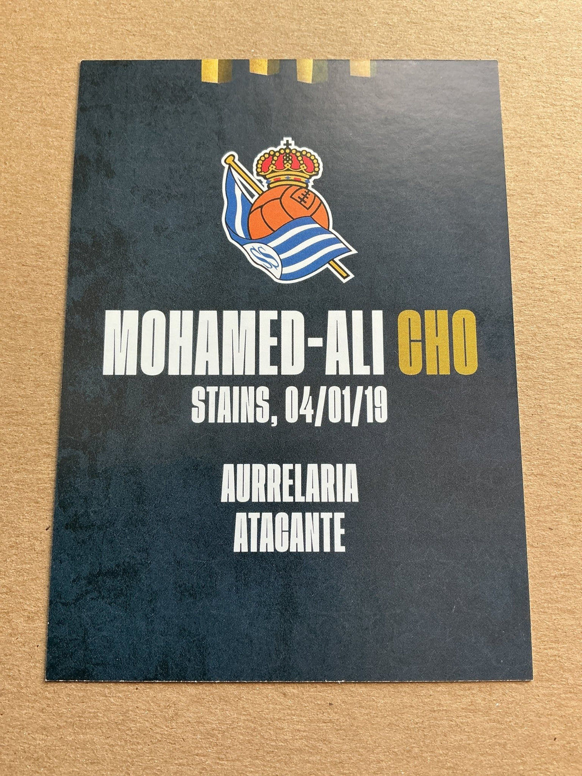 Mohamed-Ali Cho, France 🇫🇷 Real Sociedad 2023/24 hand signed - Autographs-World