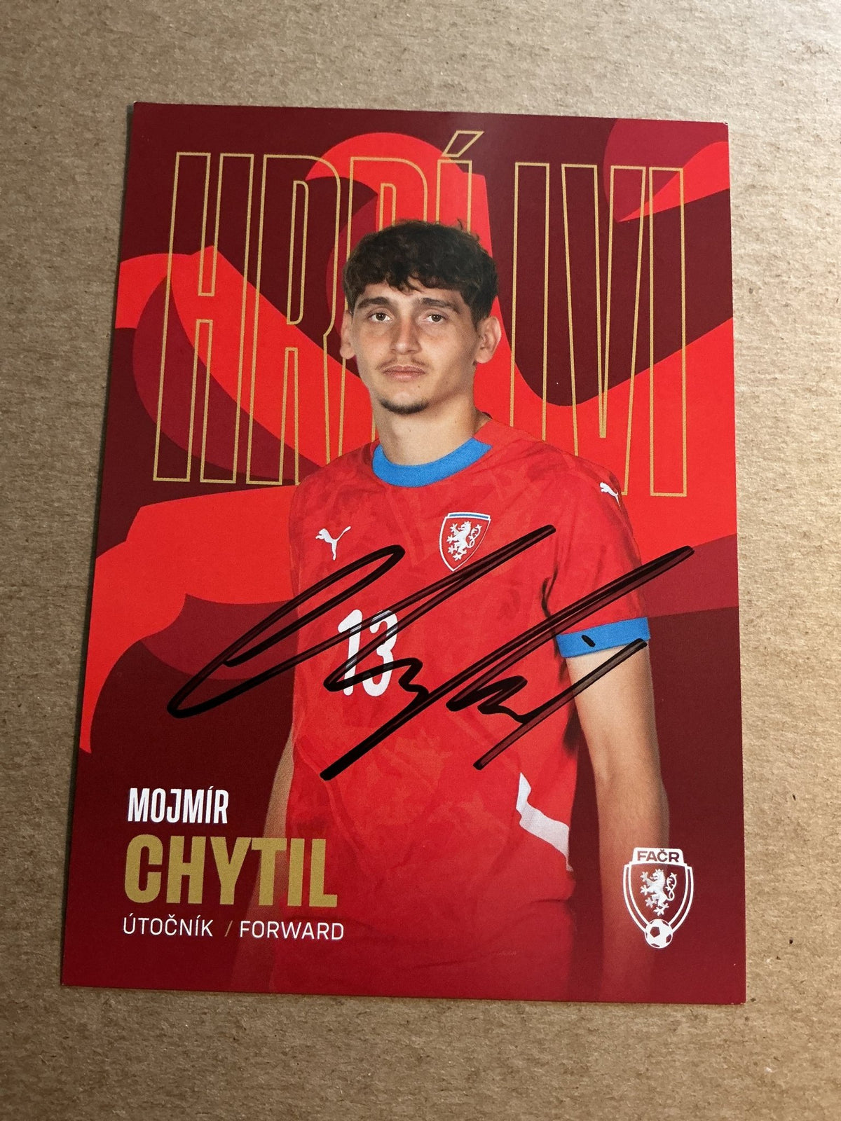 Mojmir Chytil, Czech Republic 🇨🇿 2023 hand signed - Autographs-World