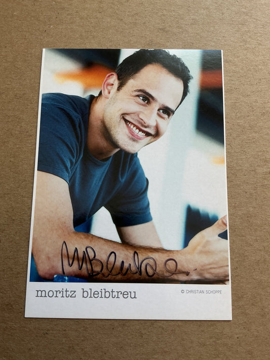 Moritz Bleibtreu, Germany 🇩🇪 Actor hand signed - Autographs-World