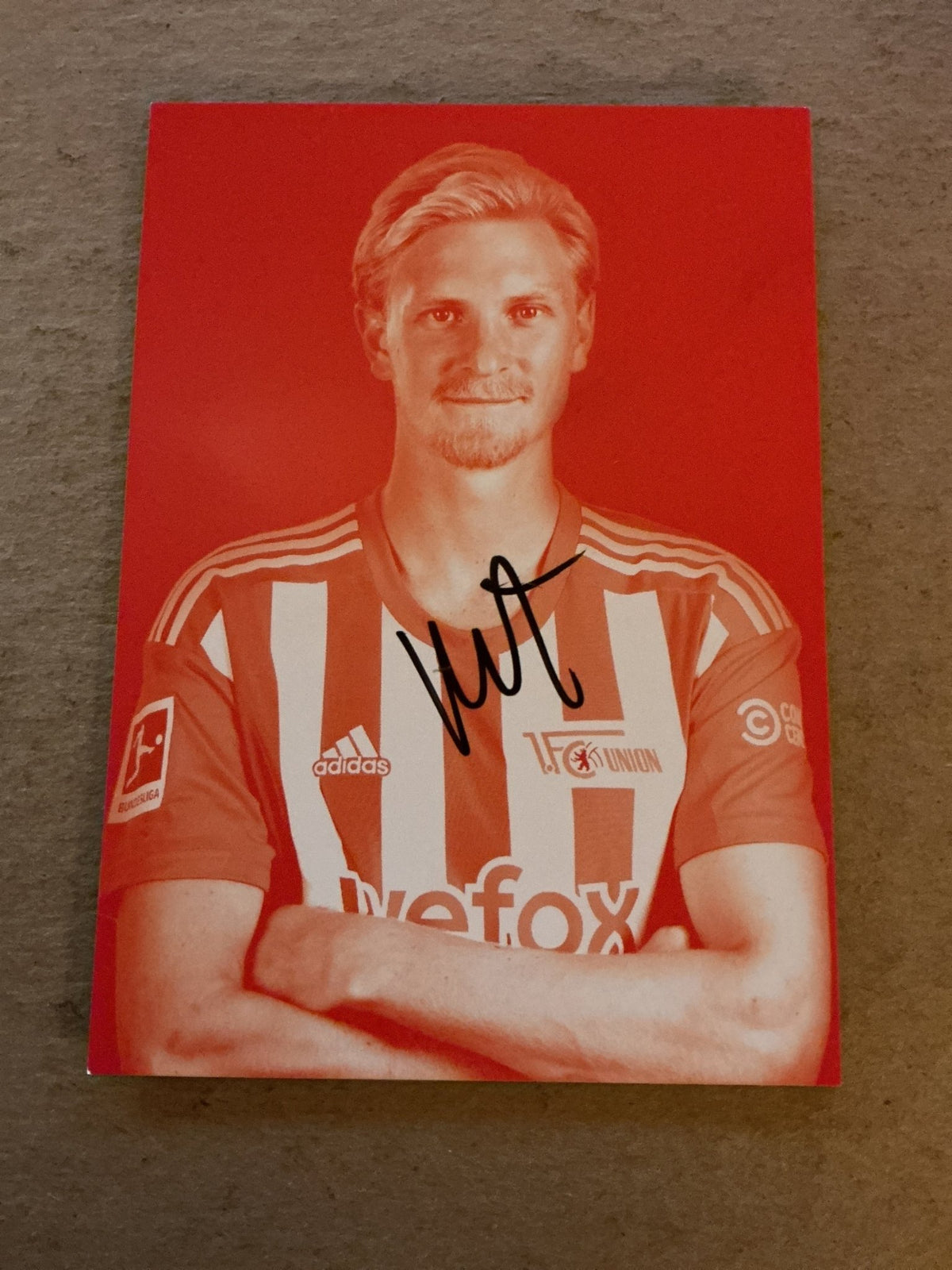 Morten Thorsby, Norway 🇳🇴 1.FC Union Berlin 2022/23 hand signed - Autographs-World