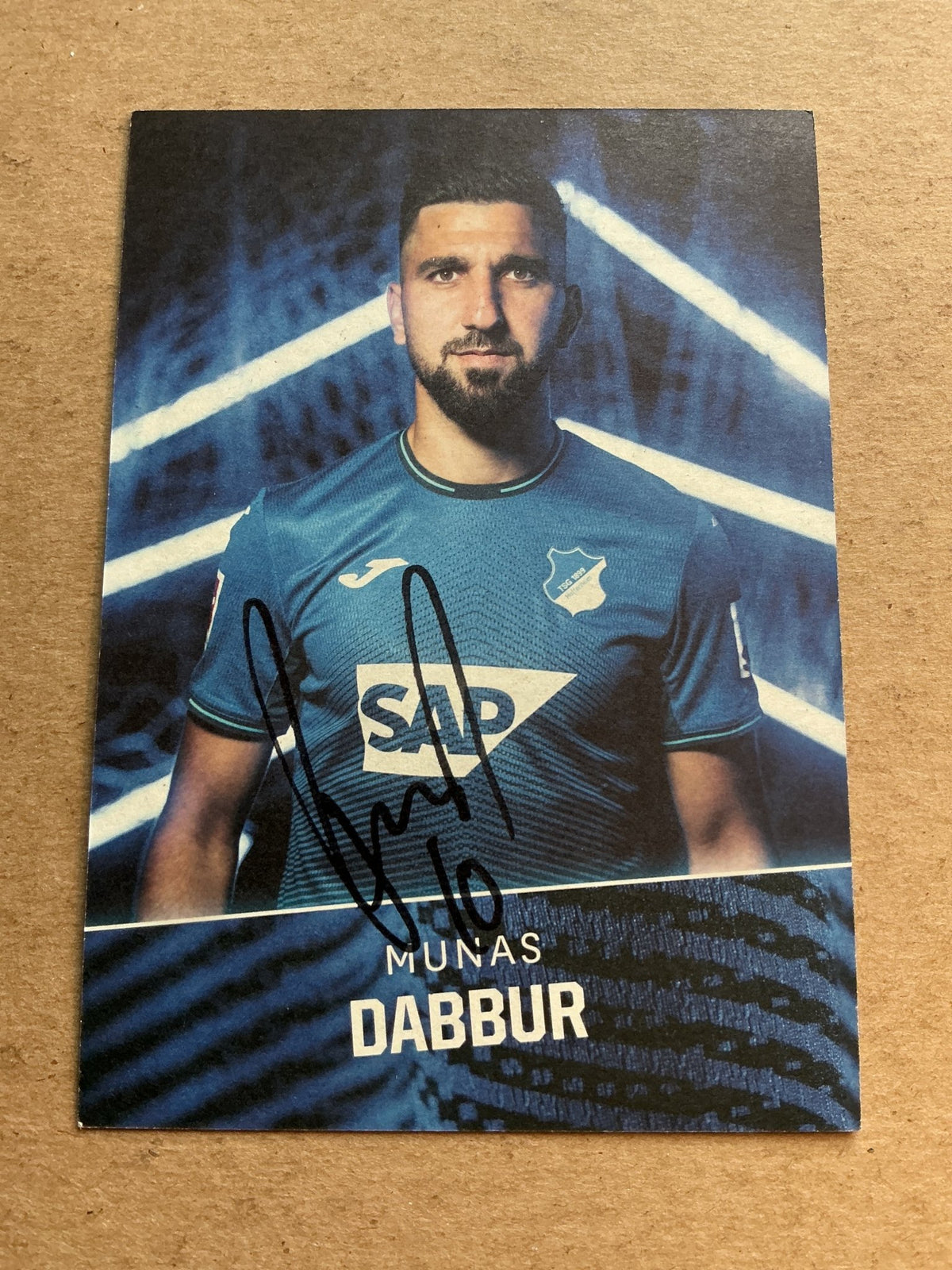 Munas Dabbur, Israel 🇮🇱 TSG 1899 Hoffenheim 2021/22 hand signed - Autographs-World