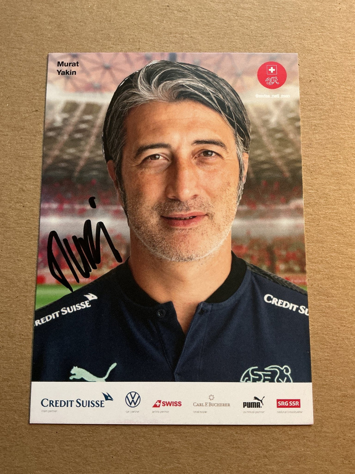 Murat Yakin, Switzerland 🇨🇭 2021 hand signed - Autographs-World