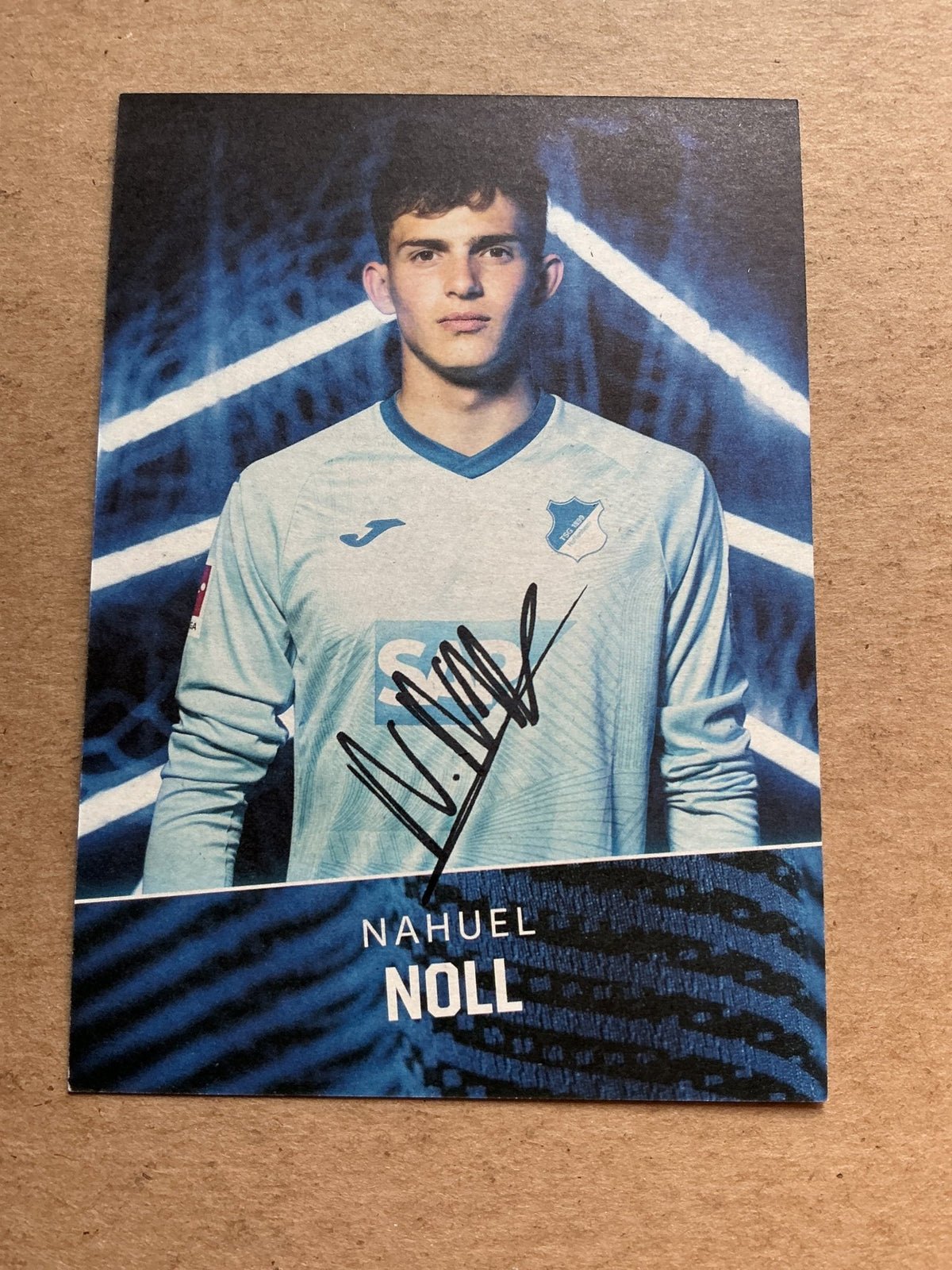 Nahuel Noll, Germany 🇩🇪 TSG 1899 Hoffenheim 2021/22 hand signed - Autographs-World