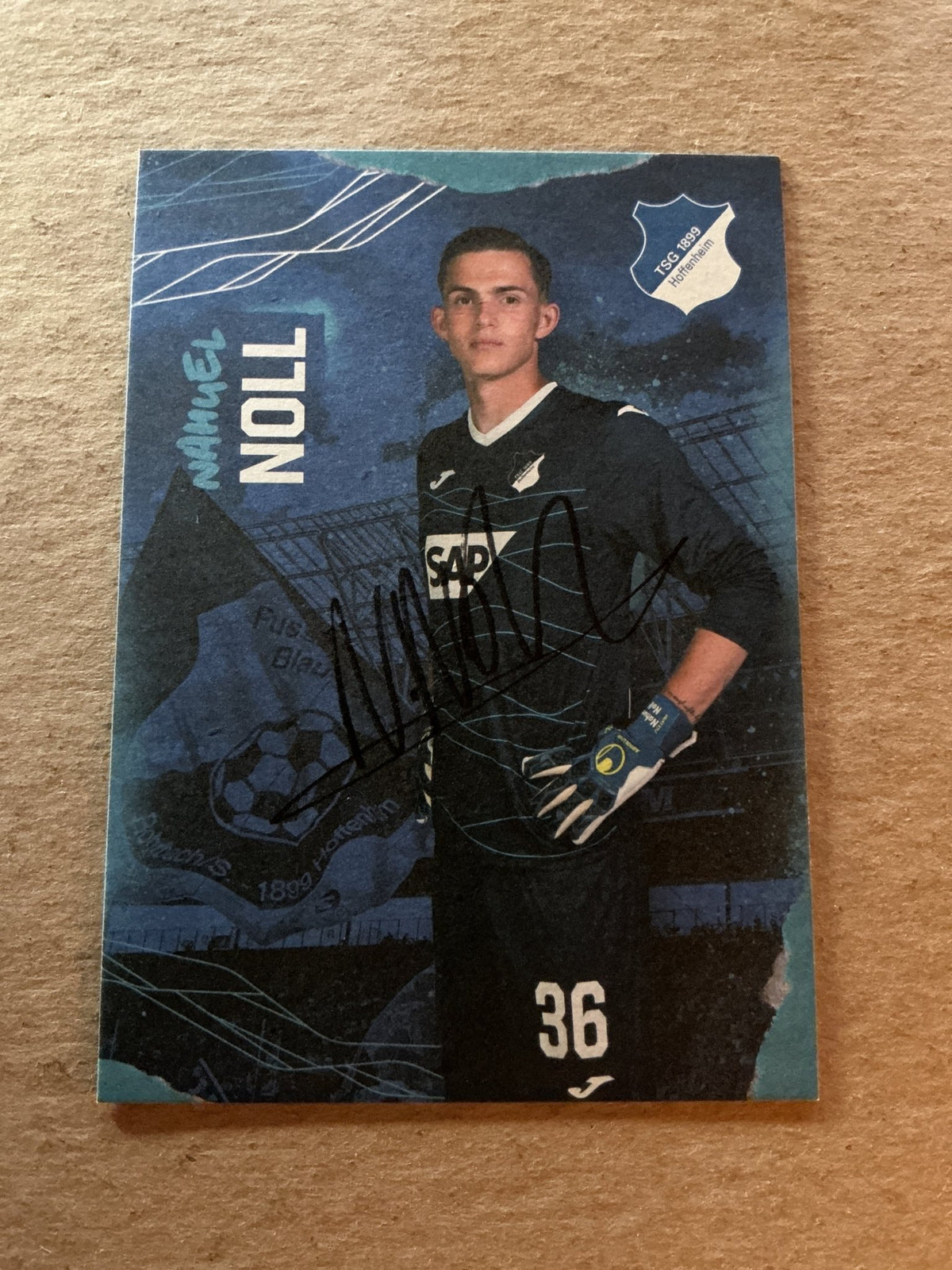 Nahuel Noll, Germany 🇩🇪 TSG 1899 Hoffenheim 2022/23 hand signed - Autographs-World