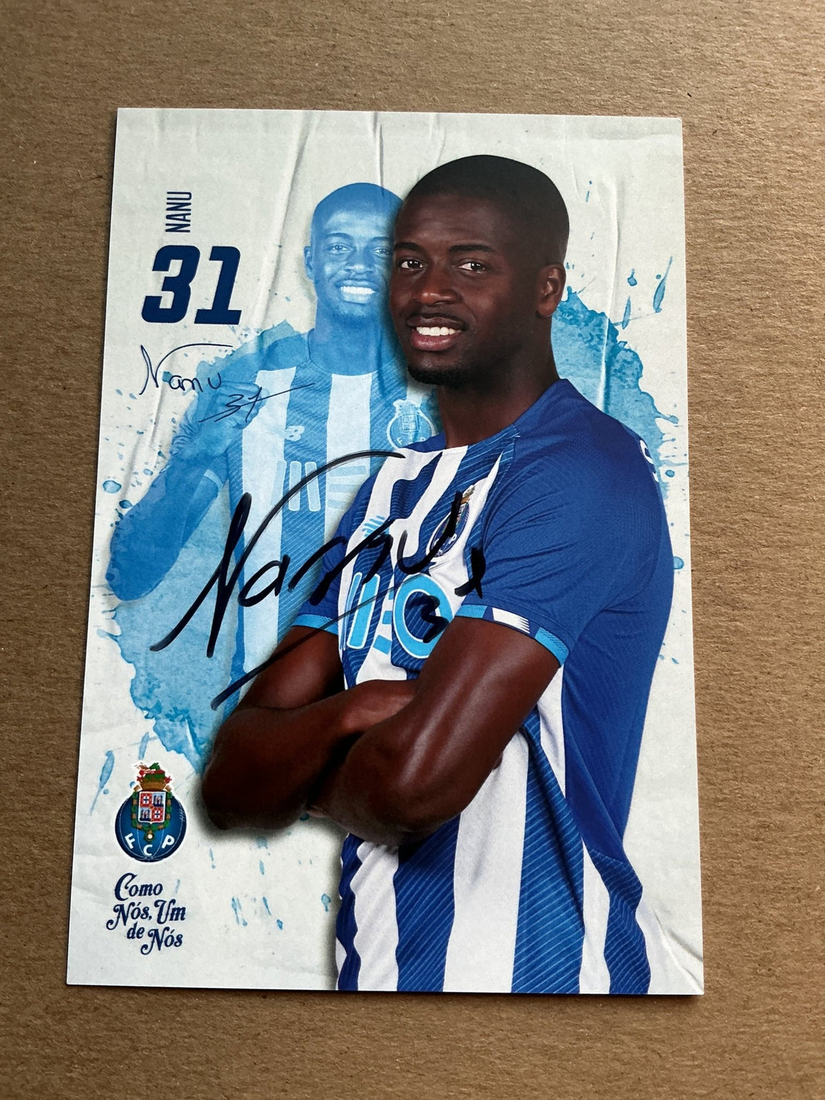 Nanu, Guinea-Bissau 🇬🇼 FC Porto 2021/22 hand signed - Autographs-World