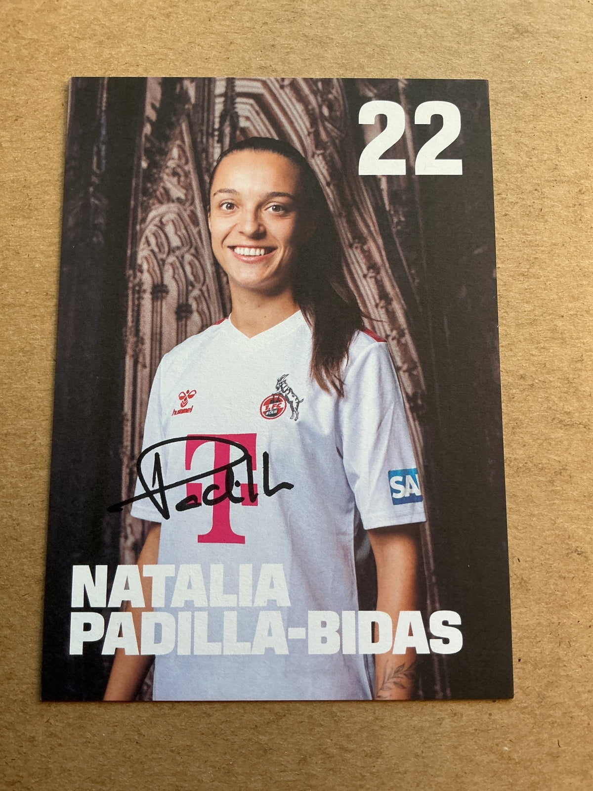Natalia Pasilla-Bidas, Poland 🇵🇱 1.FC Köln 2023/24 hand signed - Autographs-World