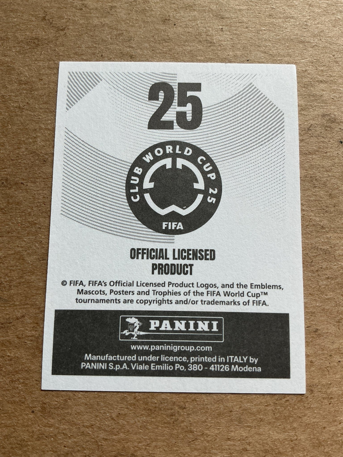 Nehuén Pérez, Argentina 🇦🇷 FC Porto Club World Cup 2025 Panini hand signed - Autographs-World
