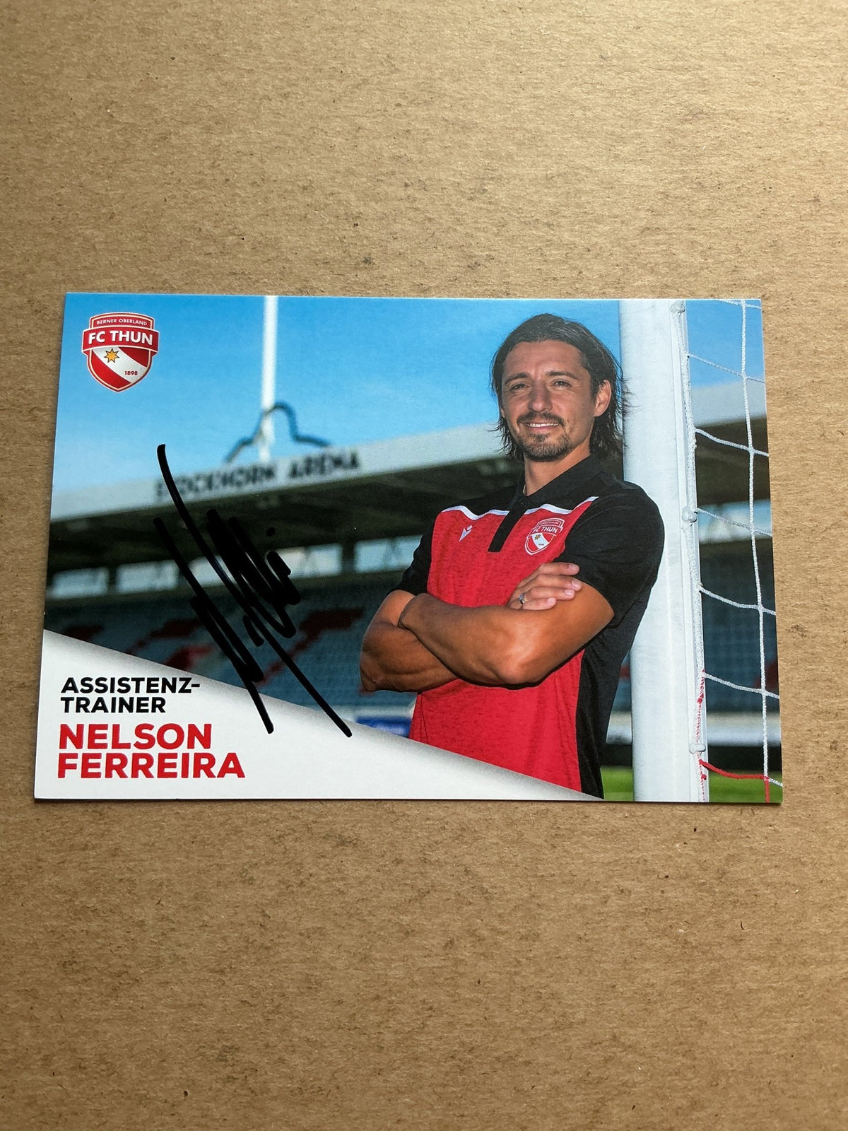Nelson Ferreira, Portugal 🇵🇹 FC Thun 2020/21 hand signed - Autographs-World