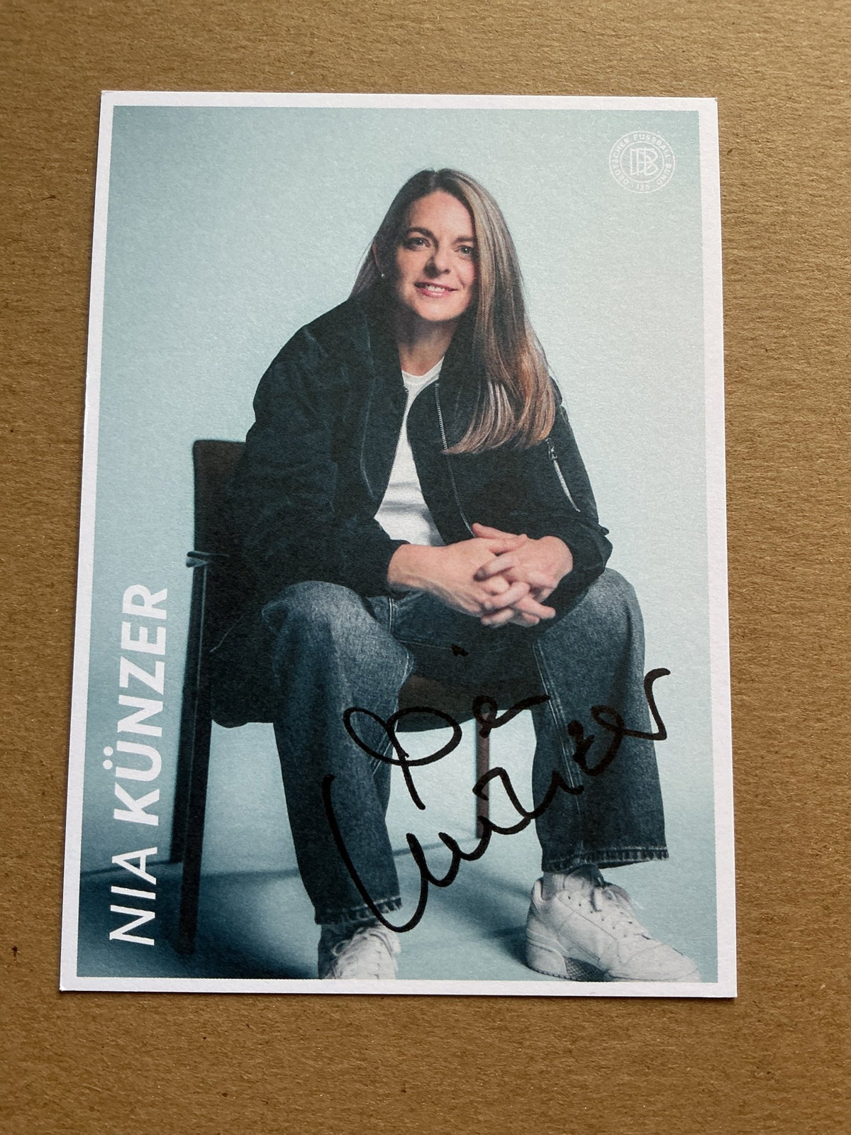 Nia Künzer, Germany 🇩🇪 Women’s Euro Cup 2025 hand signed - Autographs-World