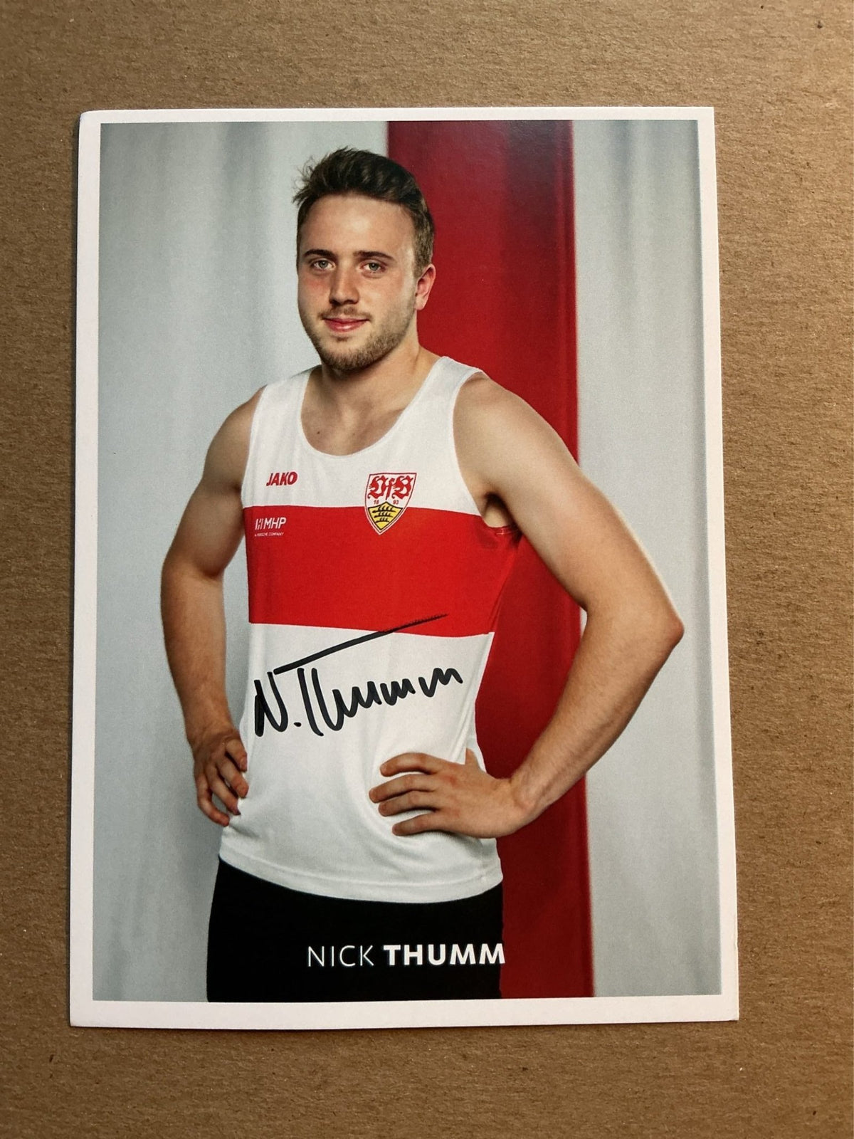 Nick Thumm, Germany 🇩🇪 Javelin Thrower Birmingham 2026 hand signed - Autographs-World
