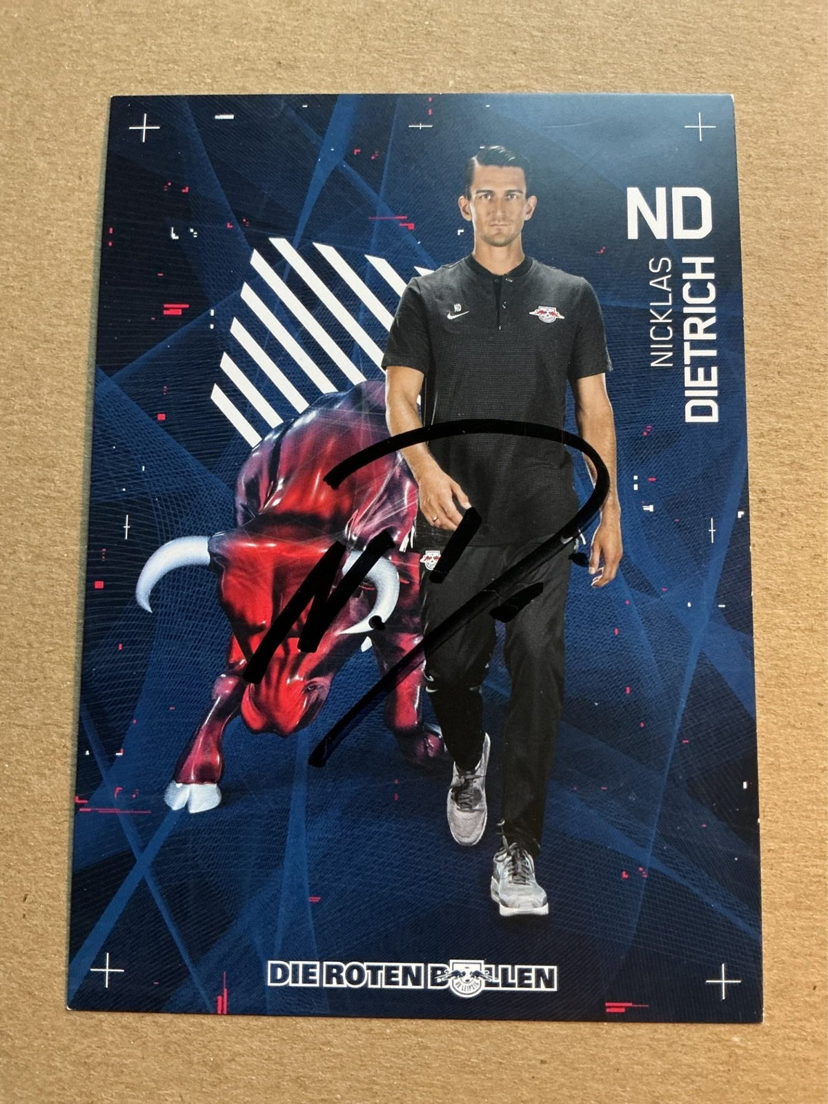 Nicklas Dietrich, Germany 🇩🇪 RB Leipzig 2017/18 hand signed - Autographs-World