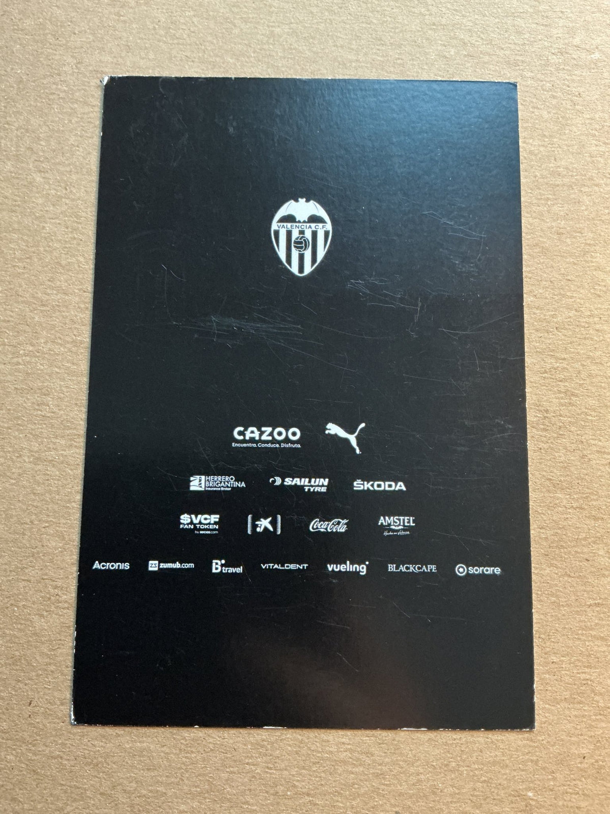 Nico González, Spain 🇪🇸 Valencia CF 2022/23 hand signed - Autographs-World
