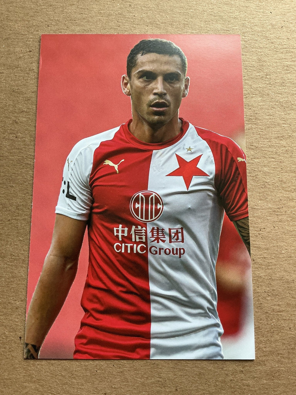 Nicolae Stanciu, Romania 🇷🇴 SK Slavia Prague 2019/20 hand signed - Autographs-World