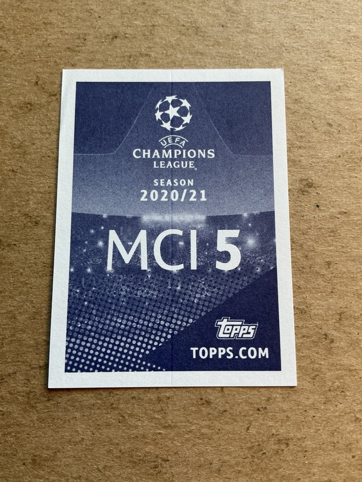 Nicolas Otamendi, Argentina 🇦🇷 Manchester City 2020/21 Topps hand signed - Autographs-World