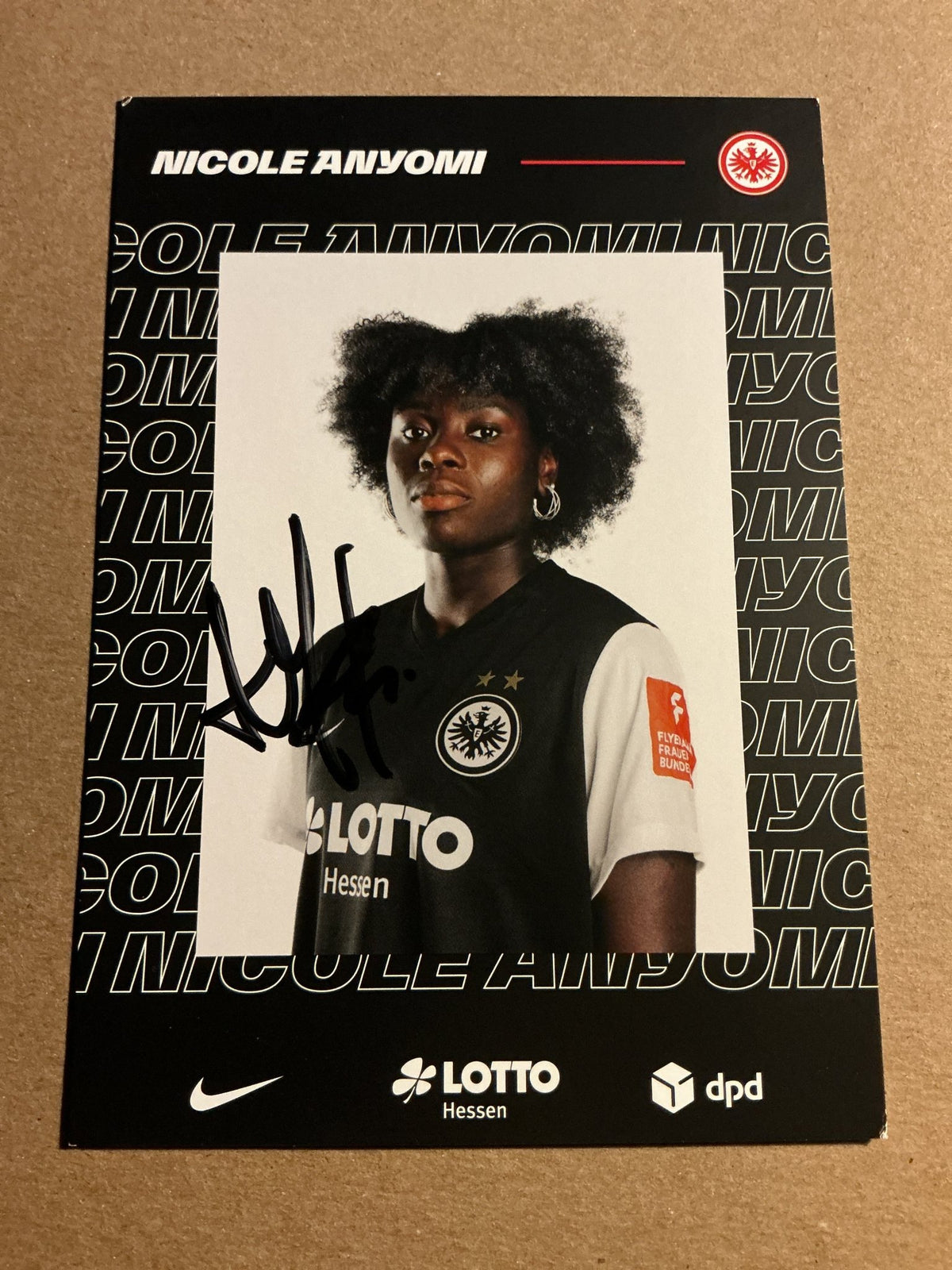 Nicole Anyomi, Germany 🇩🇪 Eintracht Frankfurt 2022/23 hand signed - Autographs-World