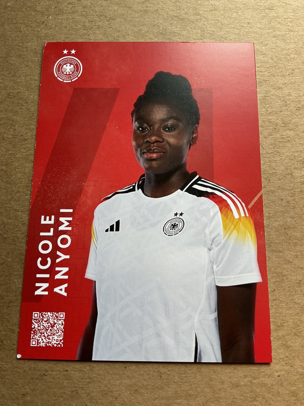 Nicole Anyomi, Germany 🇩🇪 Summer Olympics 2024 hand signed - Autographs-World
