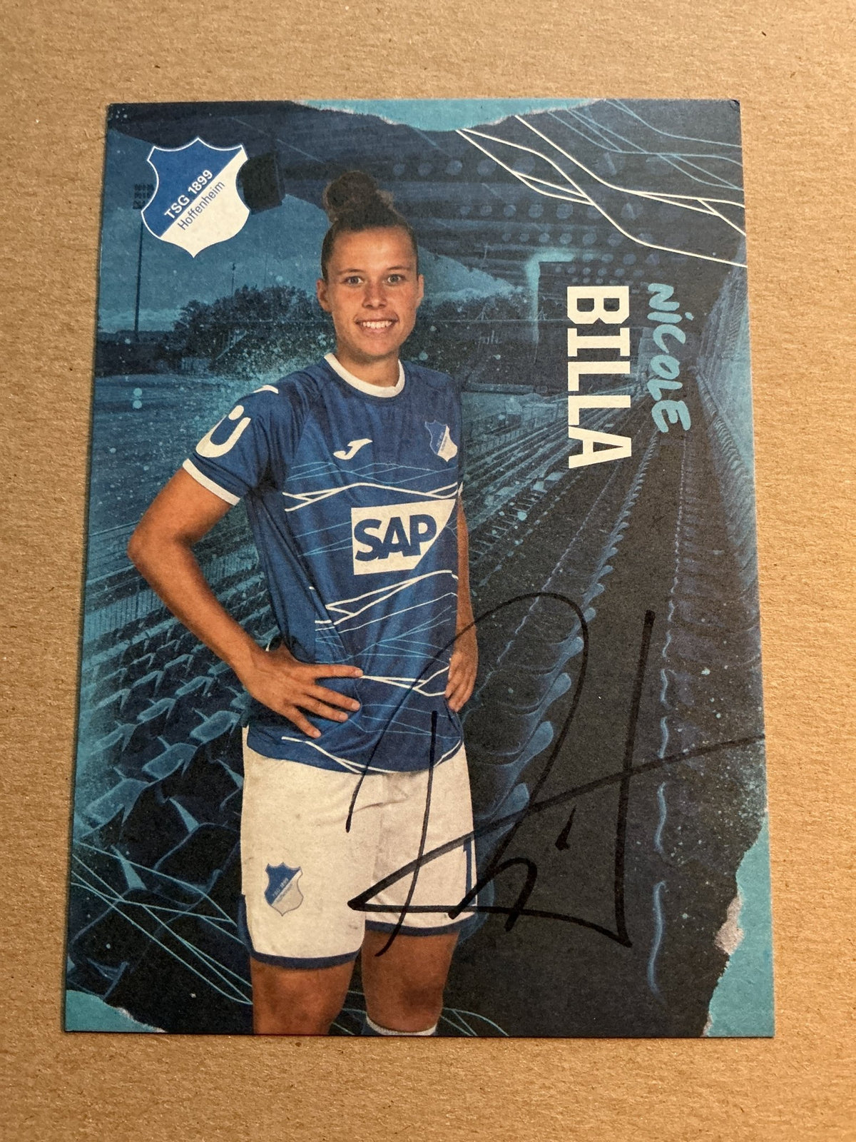 Nicole Billa, Austria 🇦🇹 TSG 1899 Hoffenheim 2022/23 hand signed - Autographs-World