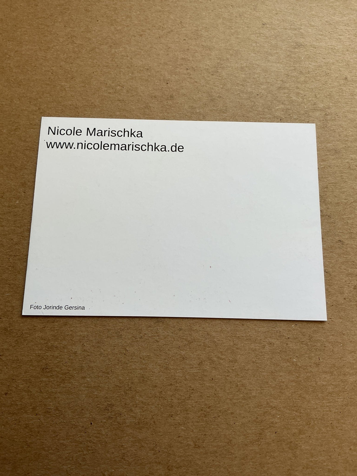 Nicole Marischka, Germany 🇩🇪 Actress 2025 hand signed - Autographs-World