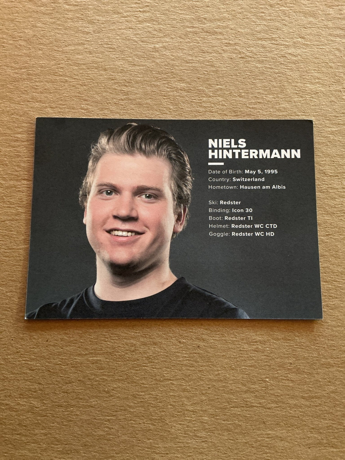 Niels Hintermann, Switzerland 🇨🇭 Alpine 2023/24 hand signed - Autographs-World