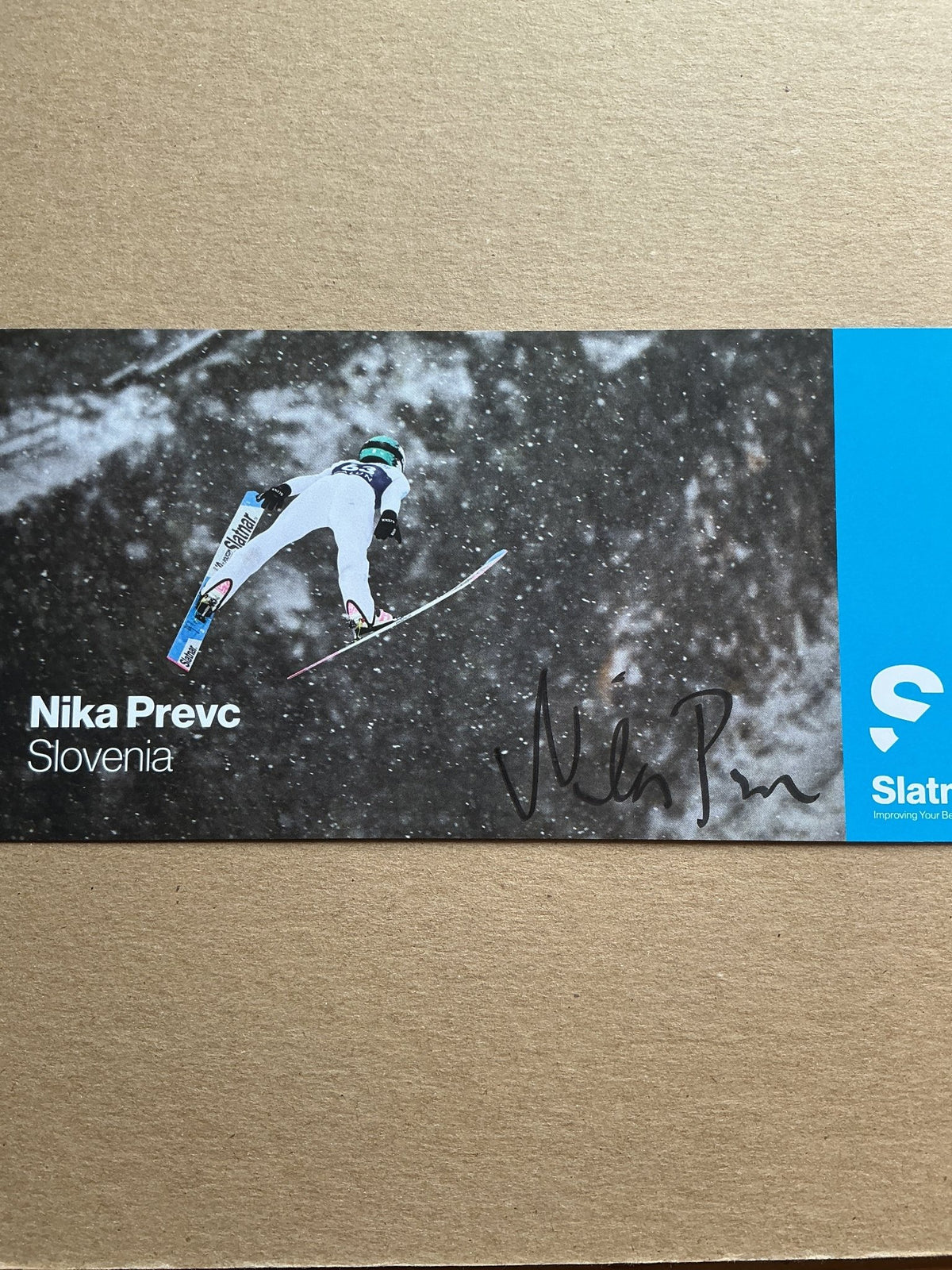 Nika Prevc, Slovenia 🇸🇮 Ski Jumping Winter 2025/26 hand signed - Autographs-World